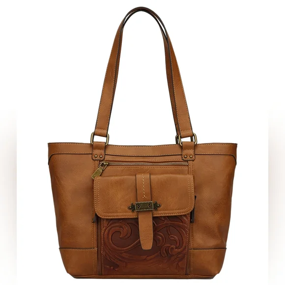 b.o.c. Bags Bc Saddle Millstone Tote Poshmark